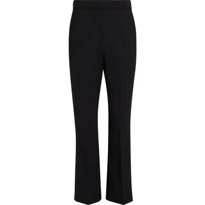 MAX MARA MAX MARA NEPETA STRETCH VIRGIN WOOL FLARE LEG ANKLE TROUSERS