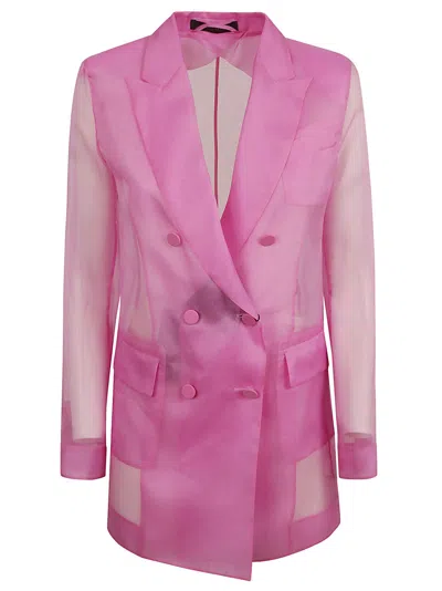 Max Mara Nergar Jacket In Pink
