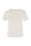 Max Mara Logo Embroidered Crewneck T-shirt