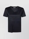 Max Mara Nerina Black Cotton Short-sleeve T-shirt
