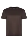 Max Mara Crew Neck Short Sleeve Top With Pocket