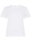 Max Mara Nerina White Cotton Short-sleeve T-shirt In White
