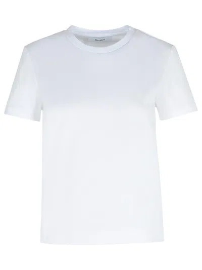 Max Mara 'nernia' White Cotton T-shirt Women