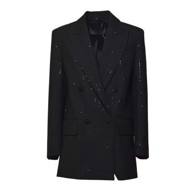 Max Mara Jackets In Black