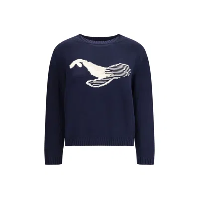 Max Mara Nespola Sweater In Blue