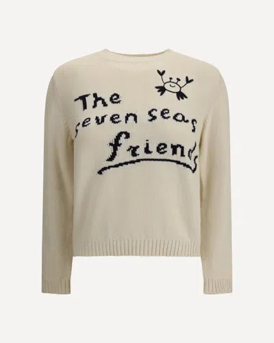 Max Mara Nespola Sweater In White