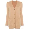 Max Mara Sequin Embellished Wool Cashmere Cardigan