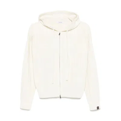 Max Mara Neutrals Knitwear - Cardigans Women In White