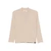 Max Mara Arten Ribbed V-neck Jumper In Pink