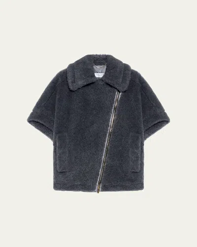 MAX MARA NEW MANTO VIRGIN WOOL-BLEND CAPE