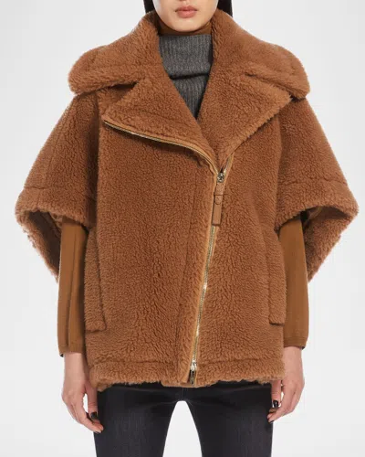 MAX MARA NEW MANTO WOOL-BLEND CAPE