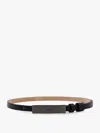 Max Mara New Plate Buckle Leather Belt