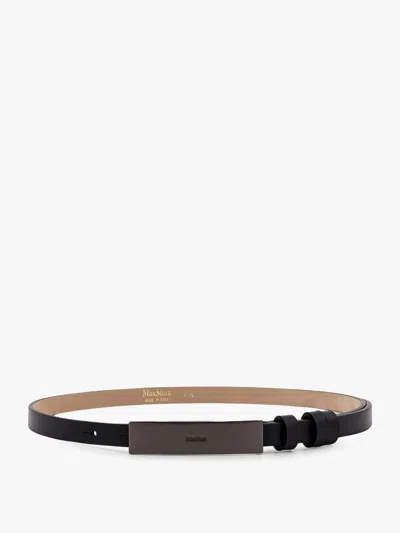 MAX MARA NEW PLATE 15 MAX MARA SFILATA LEATHER BELT