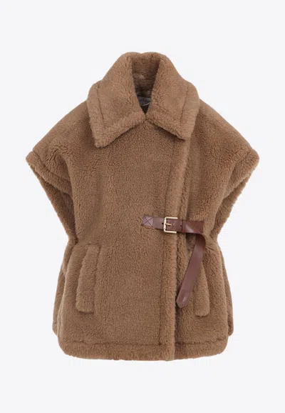 MAX MARA NEWABAVO SHEARLING COAT
