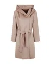 Max Mara Newman Camel Coat In Multi