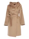 Max Mara Studio Coat In Camel