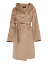 Max Mara Studio Coat In Beige