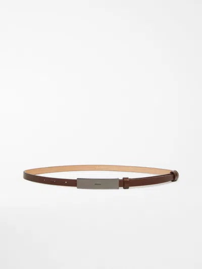 MAX MARA MAX MARA NEWPLATE15 BELT BRONZE