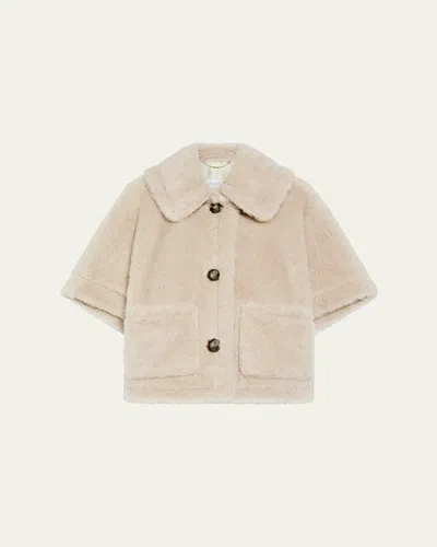 MAX MARA NEWTZERO VIRGIN WOOL-BLEND CAPE