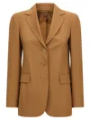 Max Mara Nice Blazer In Brown