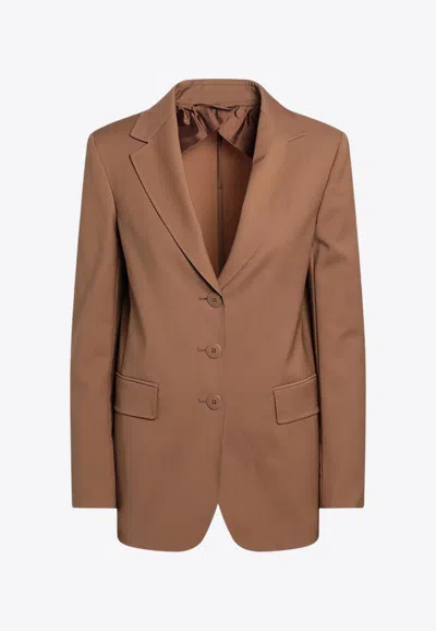 MAX MARA NICE SINGLE-BREASTED WOOL JACKET