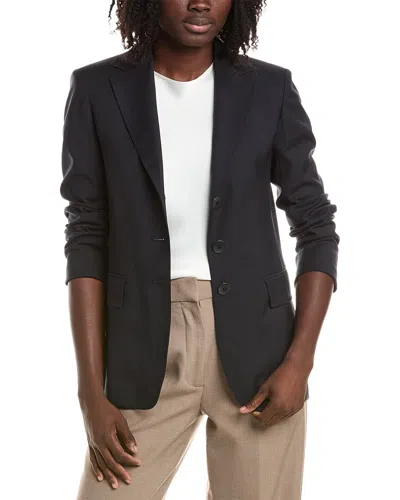 Max Mara Nice Wool Jacket In Black