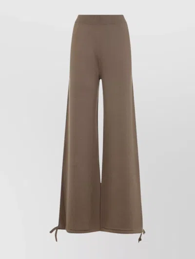 Max Mara Nigeria Wool Wide-leg Pants