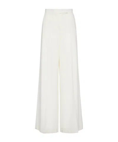 Max Mara Ninfa Gabardine Wide-leg Pants