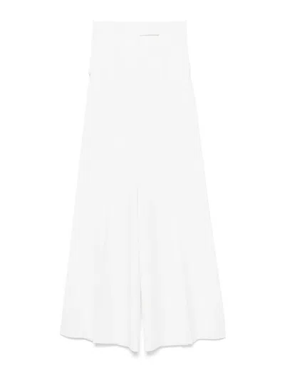 Max Mara Ninfa Long Pants In White