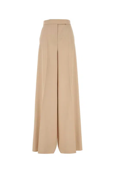 Max Mara Ninfa Long Trouser Albino In Brown