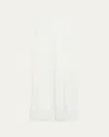 Max Mara Ninfa Long Wide Leg Trousers In White