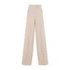Max Mara High-waisted Wide-leg Trousers With Sharp Pleats