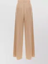 Max Mara 'ninfa' Pleated Front Wide-leg Pants