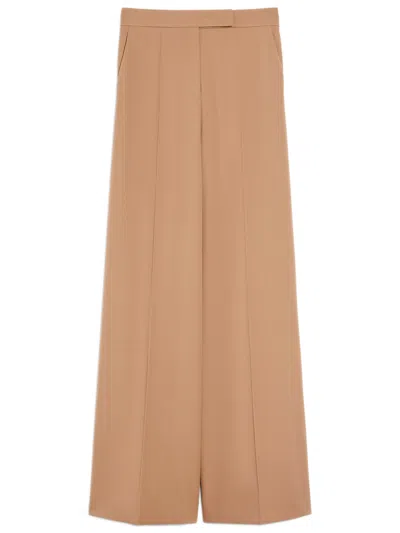 Max Mara Ninfa Trousers In Neutral