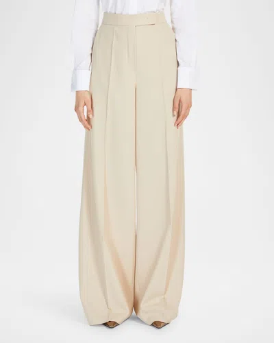 MAX MARA NINFA WOOL WIDE-LEG PANTS