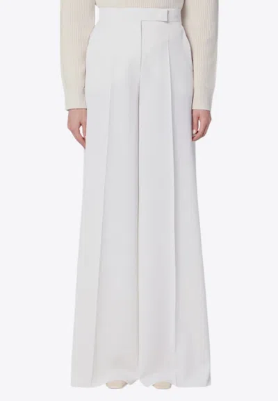 MAX MARA NINFA WOOL WIDE-LEG PANTS