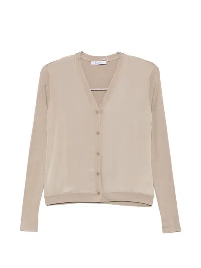 Max Mara Ninfee Cardigan In Neutral