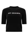 Max Mara No Drama Short-sleeve Sweater In Black