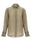 Max Mara Nola Shirt And Blouse Green In Green