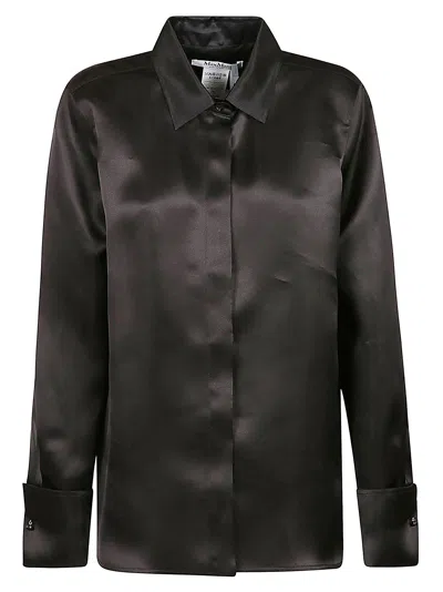 Max Mara Nola Shirt In Black