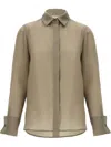 Max Mara Nola Shirt In Green
