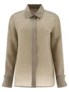 MAX MARA MAX MARA "NOLA" SILK ORGANZA SHIRT