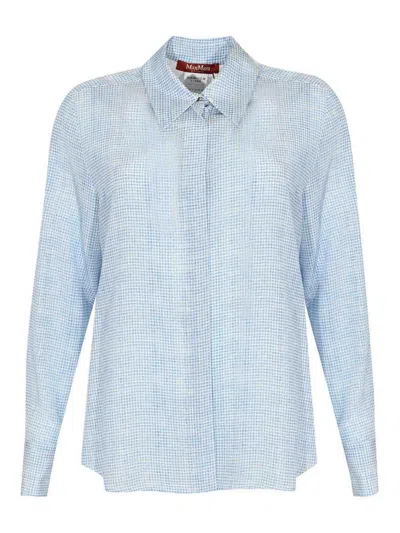 MAX MARA CAMISA - AZUL