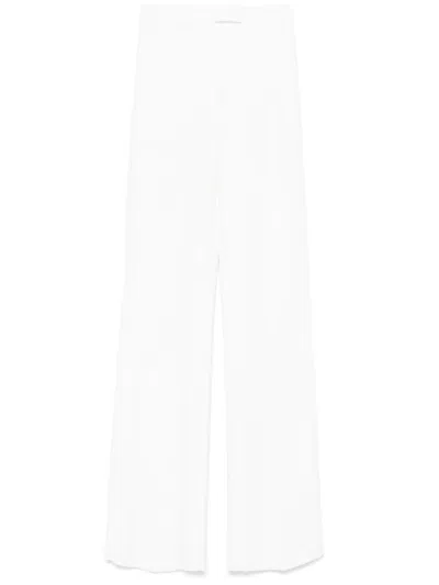 Max Mara Norcia Trousers In White