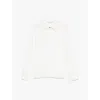 Max Mara Long-sleeved Shirt In White