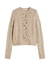 Max Mara Nostoc Jumper Sand In Brown