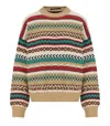 Max Mara Weekend Novara Beegige Crewneck Jumper In Multicolor