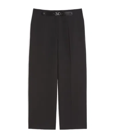 Max Mara Novella Polly Track Pants In Black
