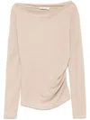 Max Mara Novella Sweater In Beige