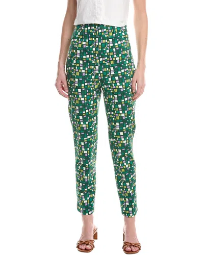 Max Mara Nuccia Long Trouser In Animal Print